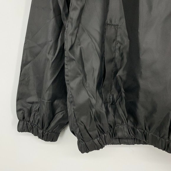 Beverly Hills Polo Club Jacket Green Black Hooded 1/4 Zip - Picture 4 of 11